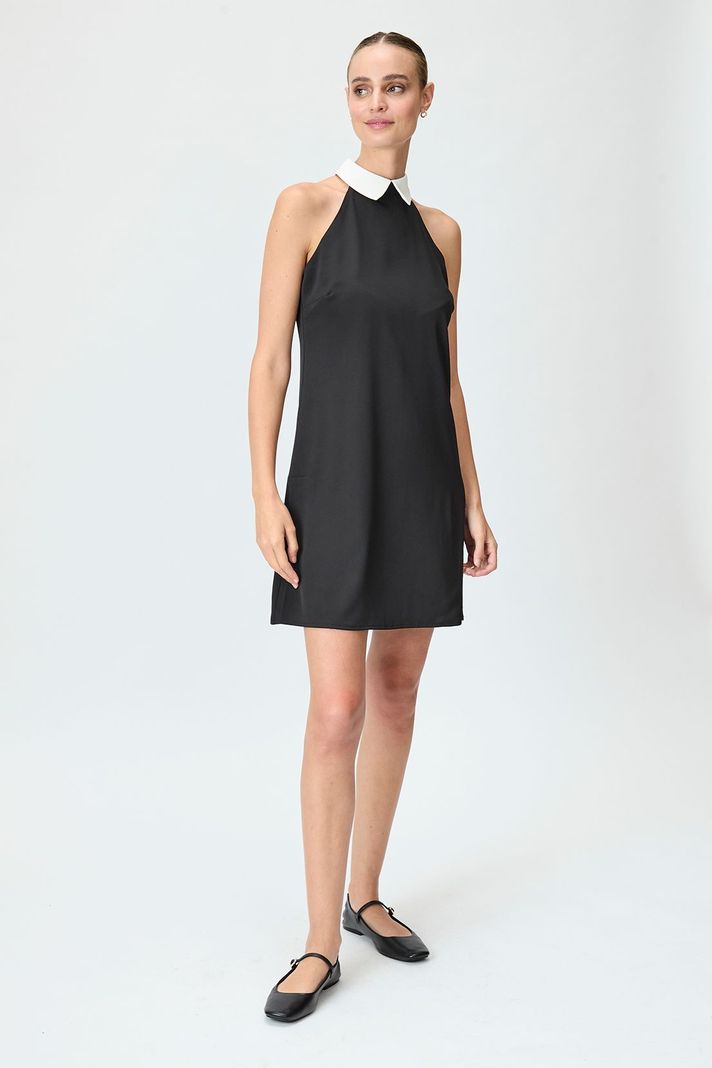 Vestido Liso Negro iO 13020125002102-4