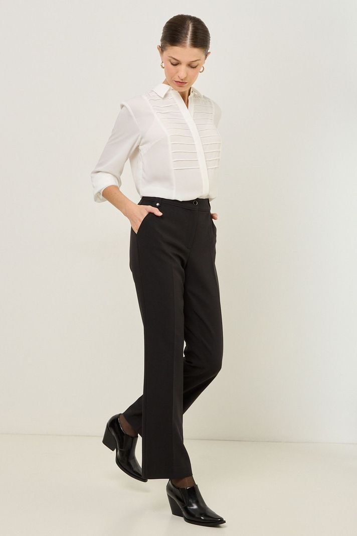 Pantalon  Formal Recto Negro 11002125070102-3