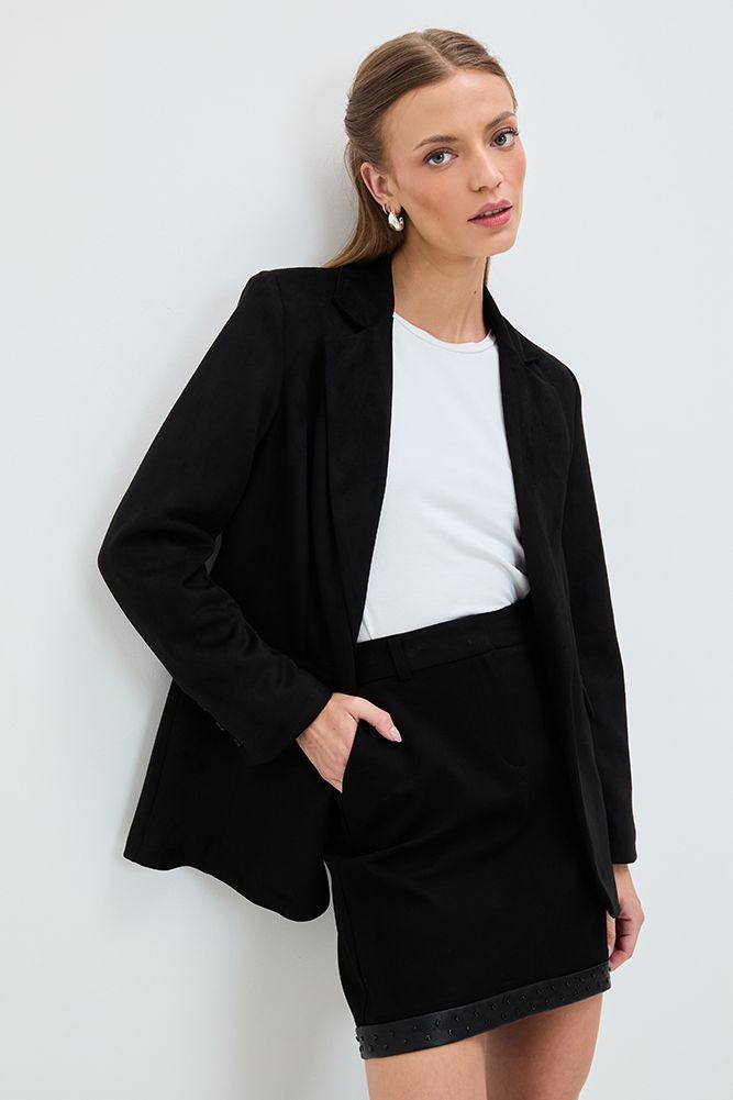 Blazer Liso Negro 16020125065102-1