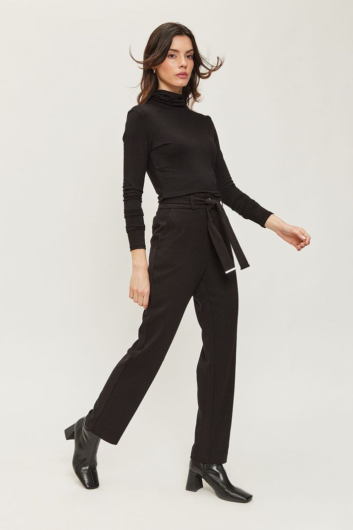 Pantalon Liso Negro Ash 11007224051102-0