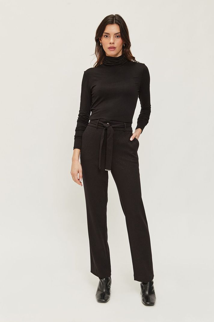 Pantalon Liso Negro Ash 11007224051102-4