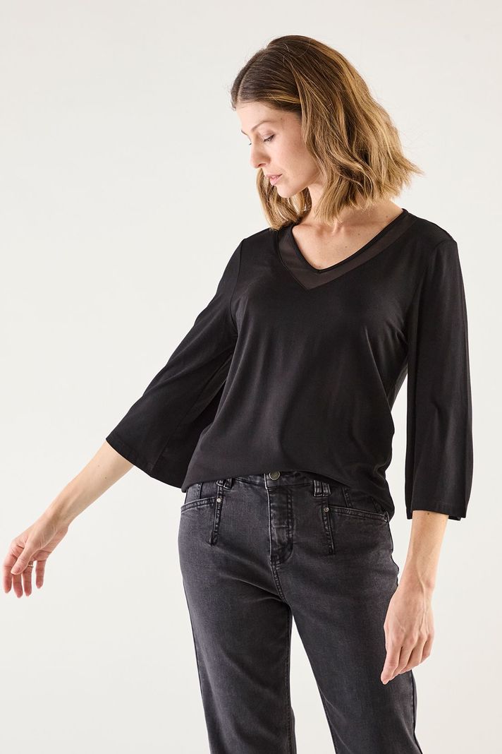 Polera Lisa Negro 14202125054102-0