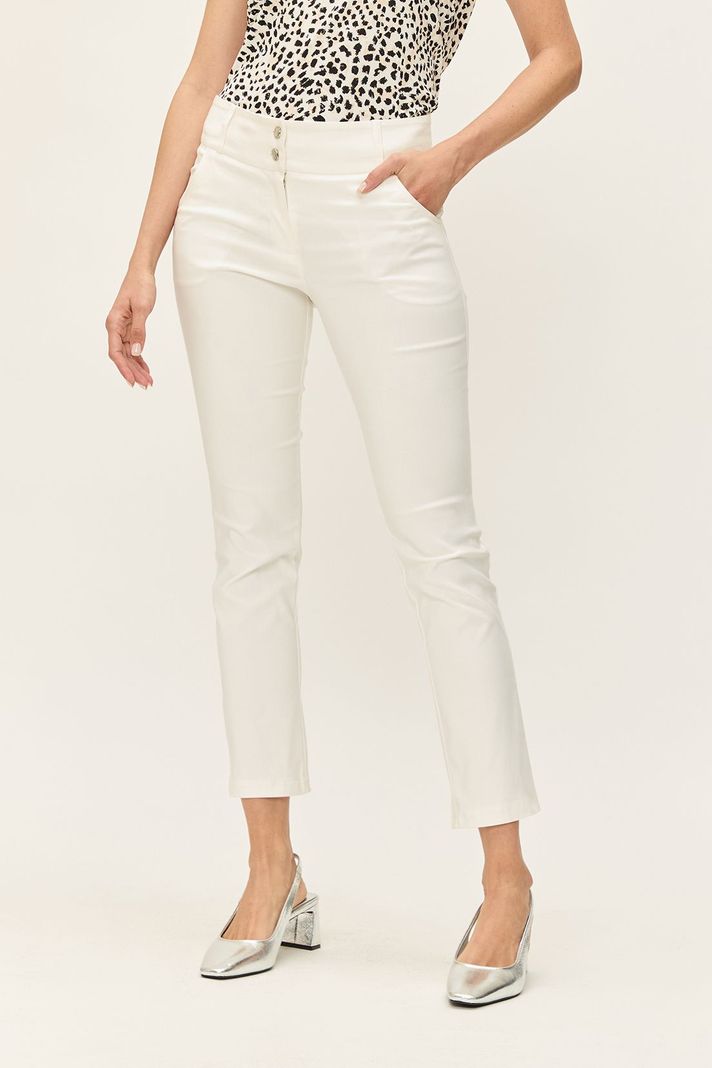 Pantalon Liso Recto Blanco Ash 11007224058105-1
