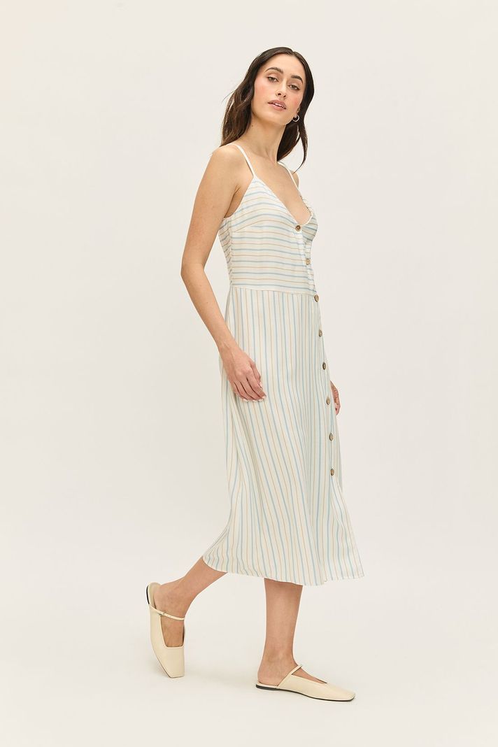 Vestido Largo Liso Crudo Ash 13404224001105-4