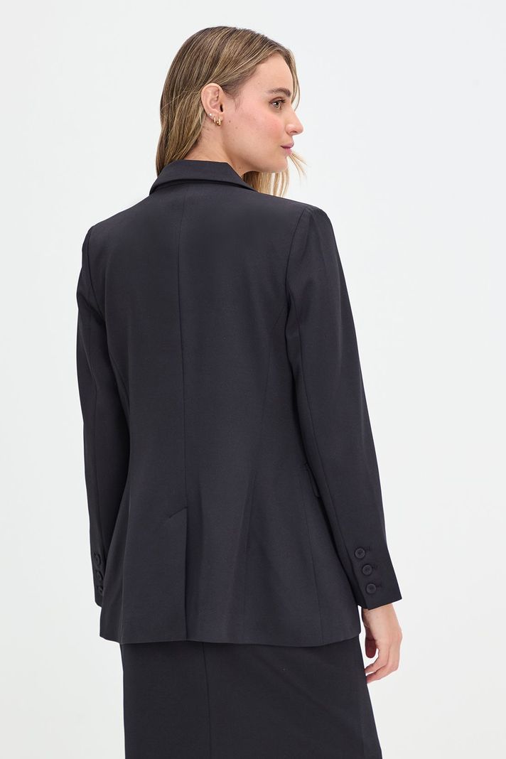 Blazer Liso Negro 16020125012102-3
