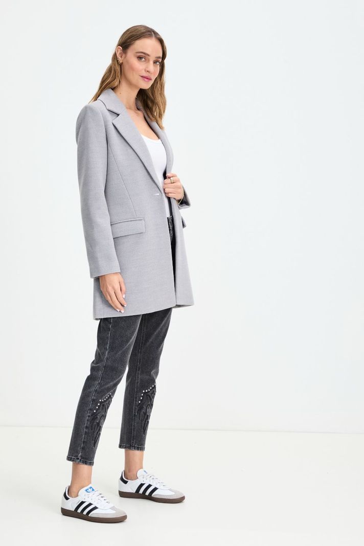 Chaqueton Liso Gris 17220125050113-3
