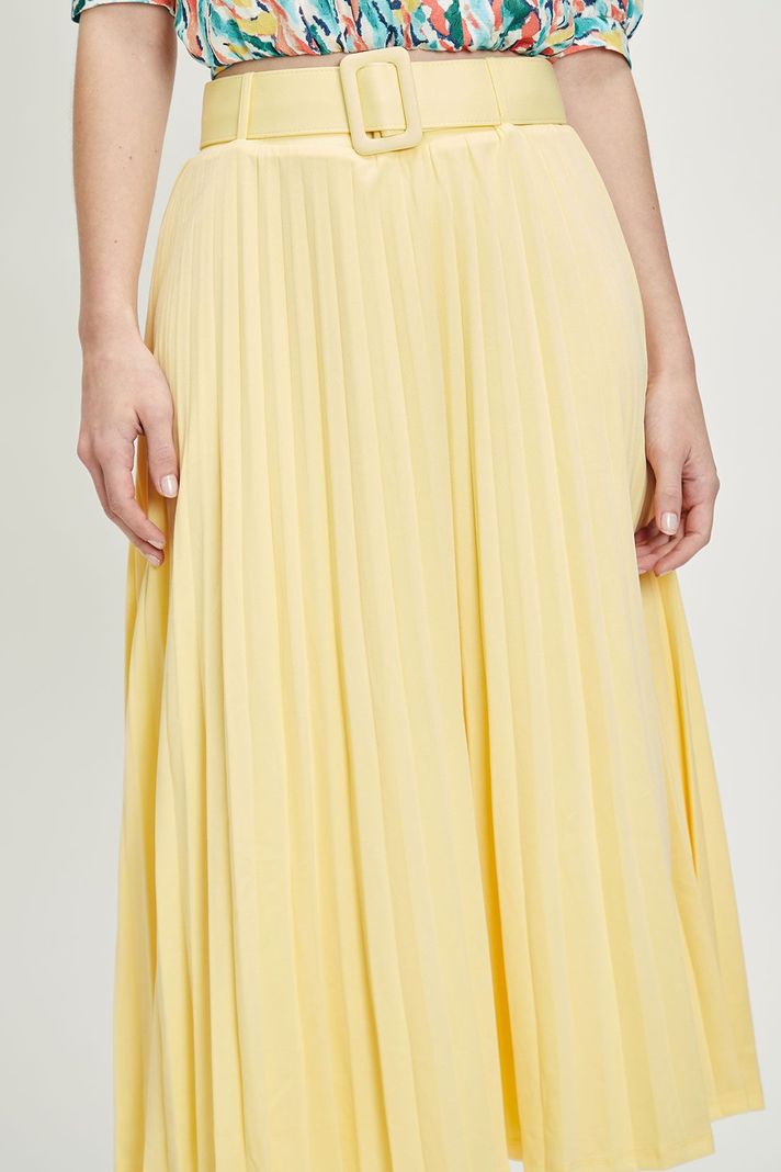 Falda Lisa Larga amarillo iO 12320224001108-1