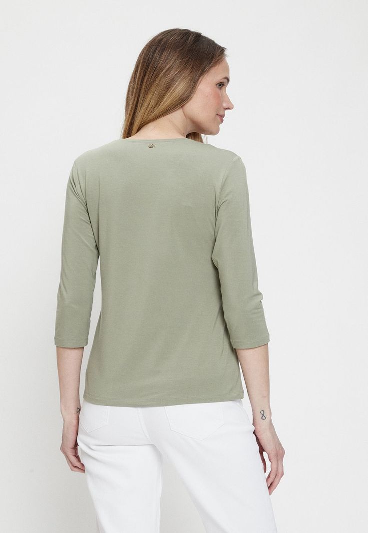 Polera Estampada Verde Ma Griffe 14602224052126-3