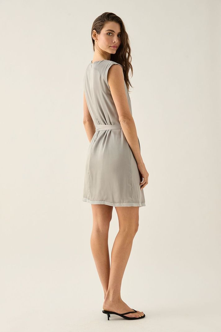 Vestido Liso Gris 13007125051113-4