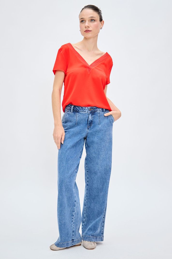 Blusa Lisa Rojo iO 14020224084103-4