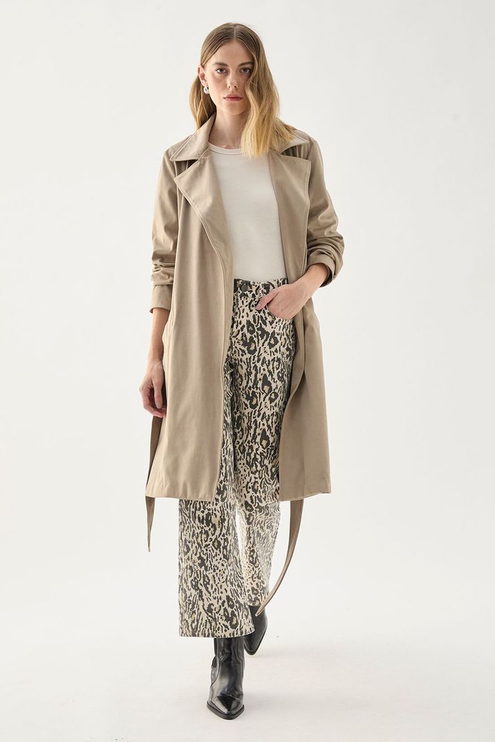 Trench Liso Avellana 17407125002126-0