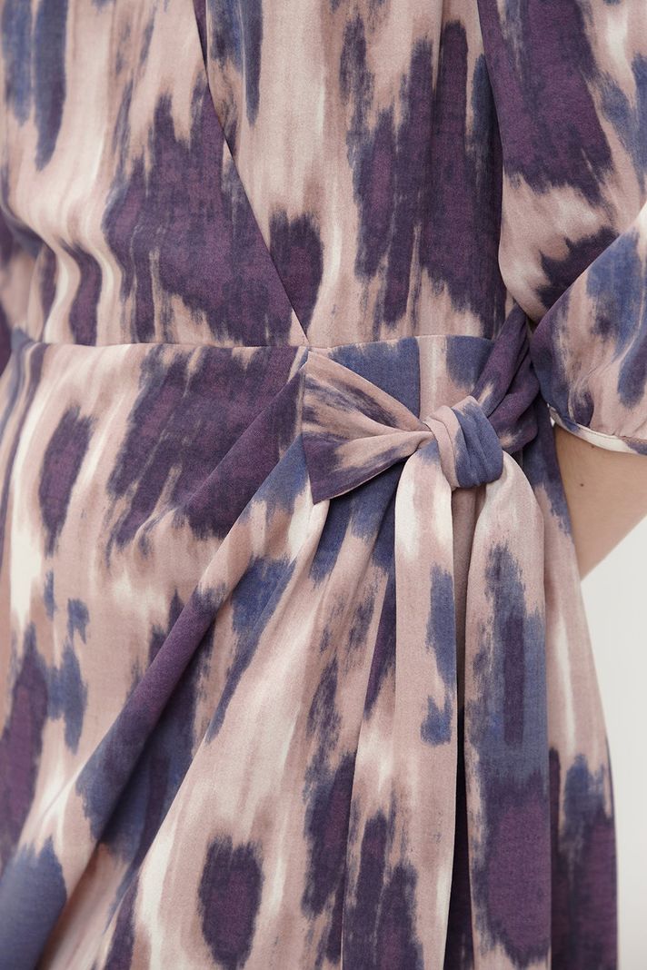 Vestido Estampado Camisero Morado Ash 13107224002121-1