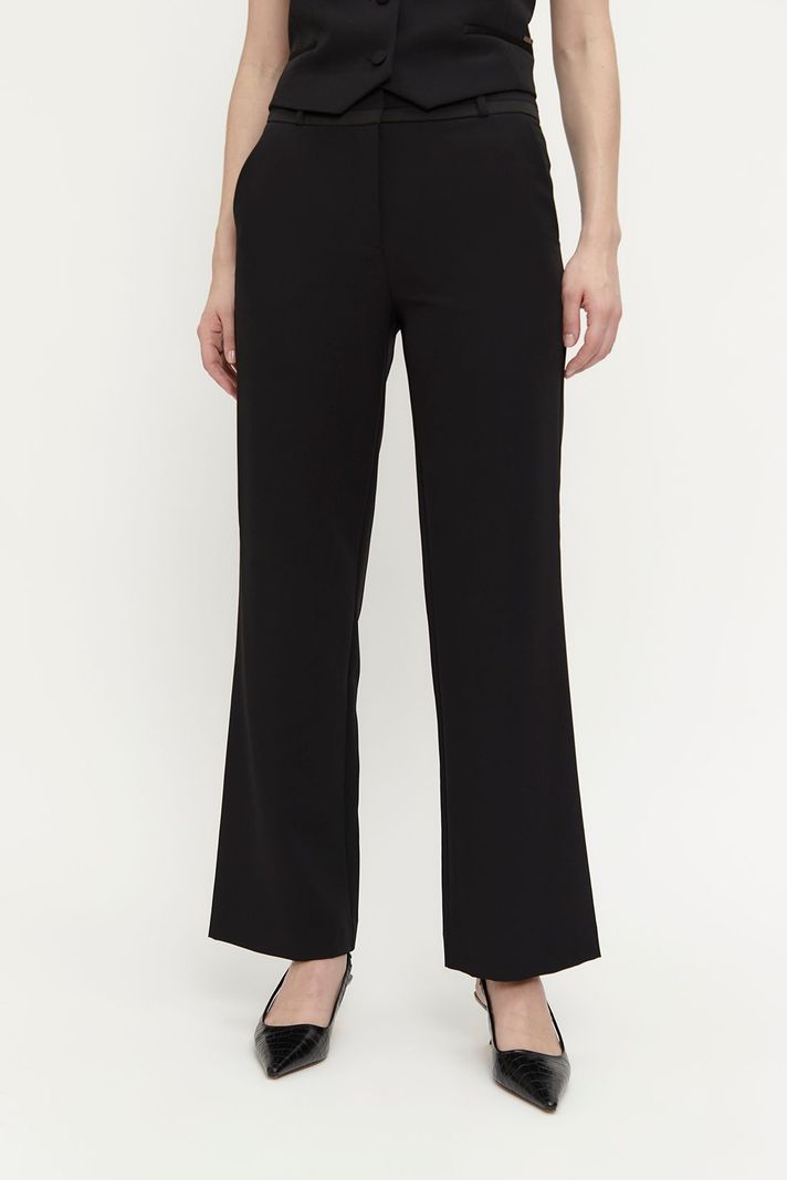 Pantalon Liso Sastrero Negro Ash 11007224002102-1