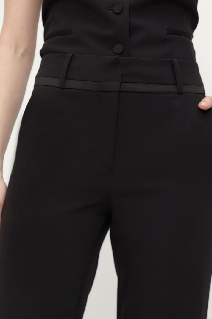 Pantalon Liso Sastrero Negro Ash 11007224002102-2