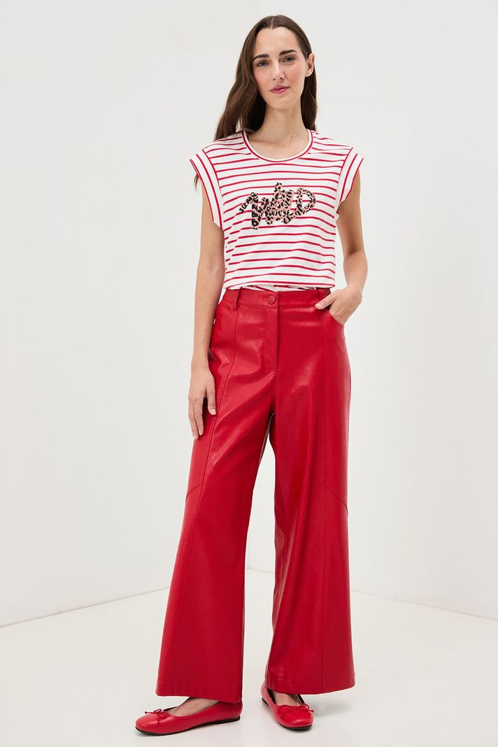 Pantalon Liso Rojo iO 11020125009103-0