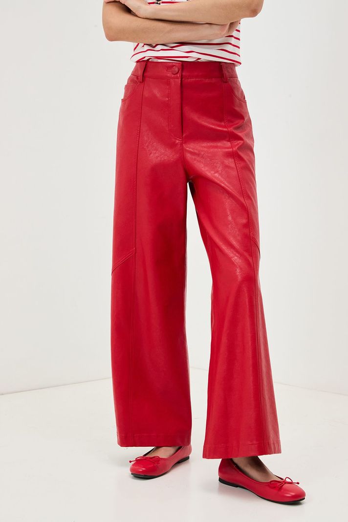Pantalon Liso Rojo iO 11020125009103-1