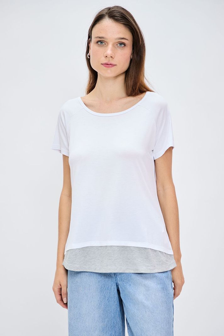 Polera Lisa Blanco Ash 14204224009101-0