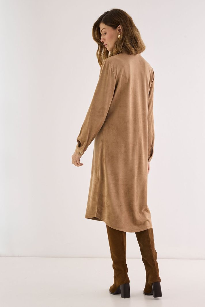 Vestido Suede Cafe 13002125051129-4