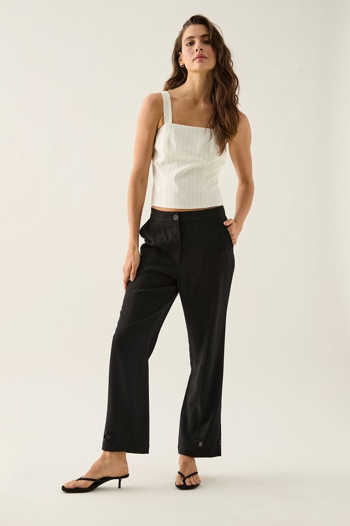 Pantalon Liso Negro Ash 11007125001102-0