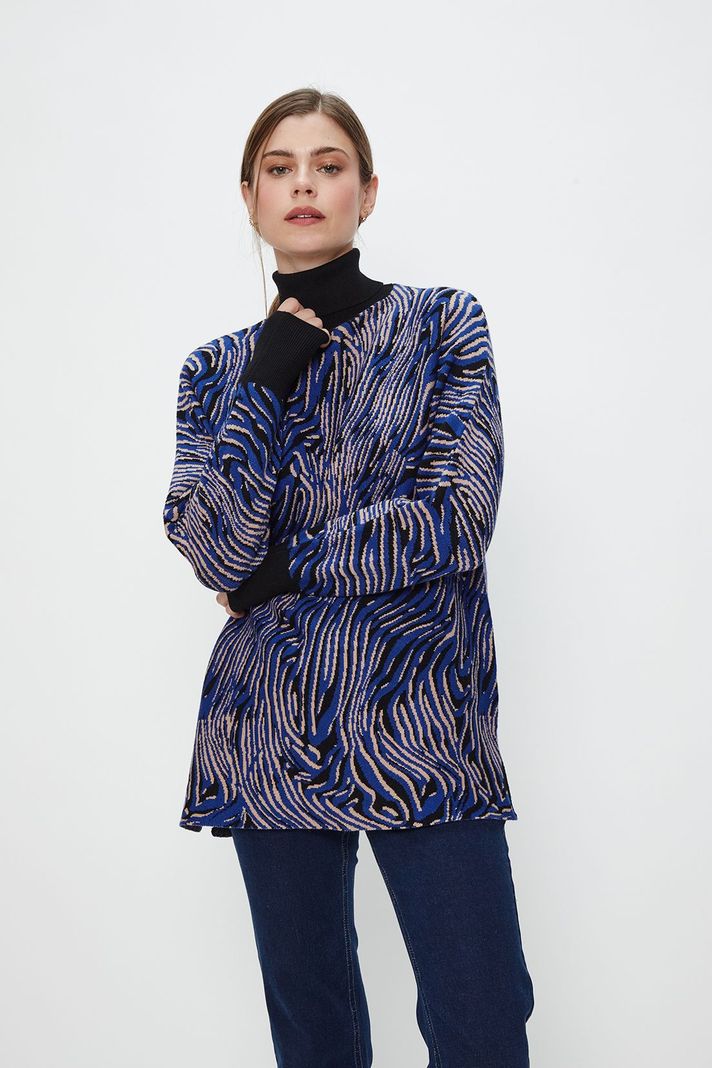 Sweater Cerrado Fantasia Negro Ash 18707224001102-0