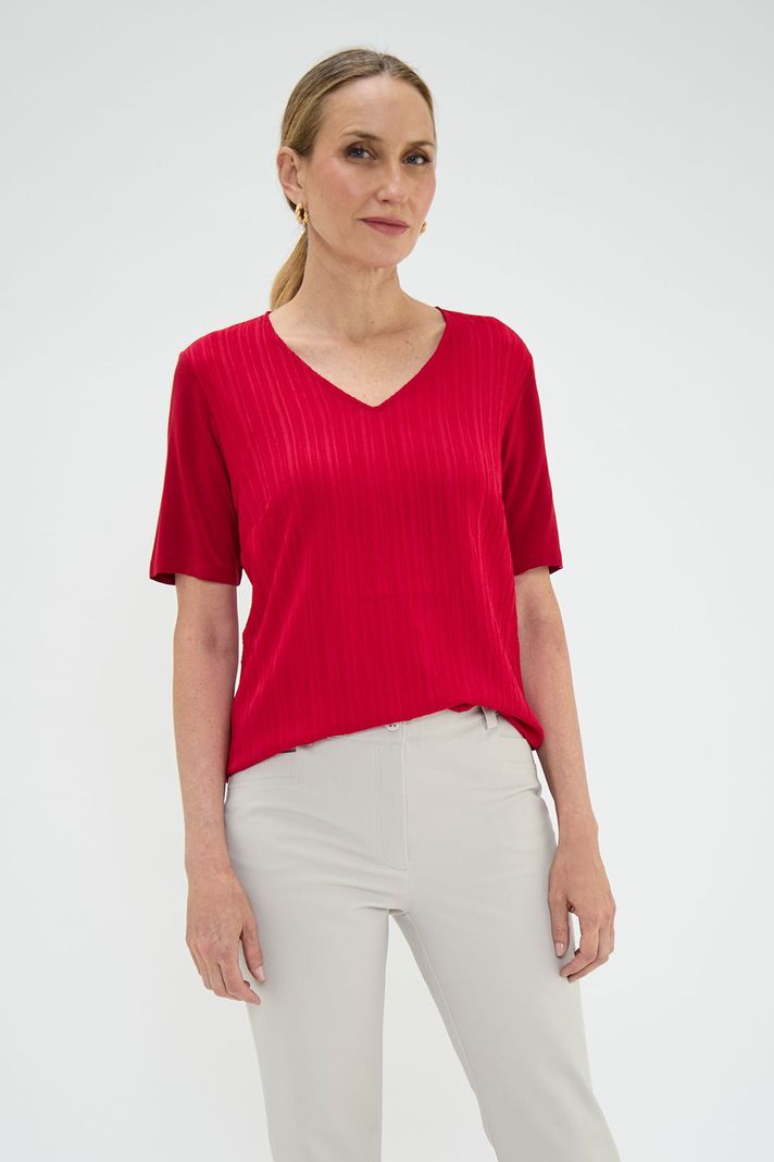 Polera Doble Tela fucsia Ma Griffe 14202125052116-0