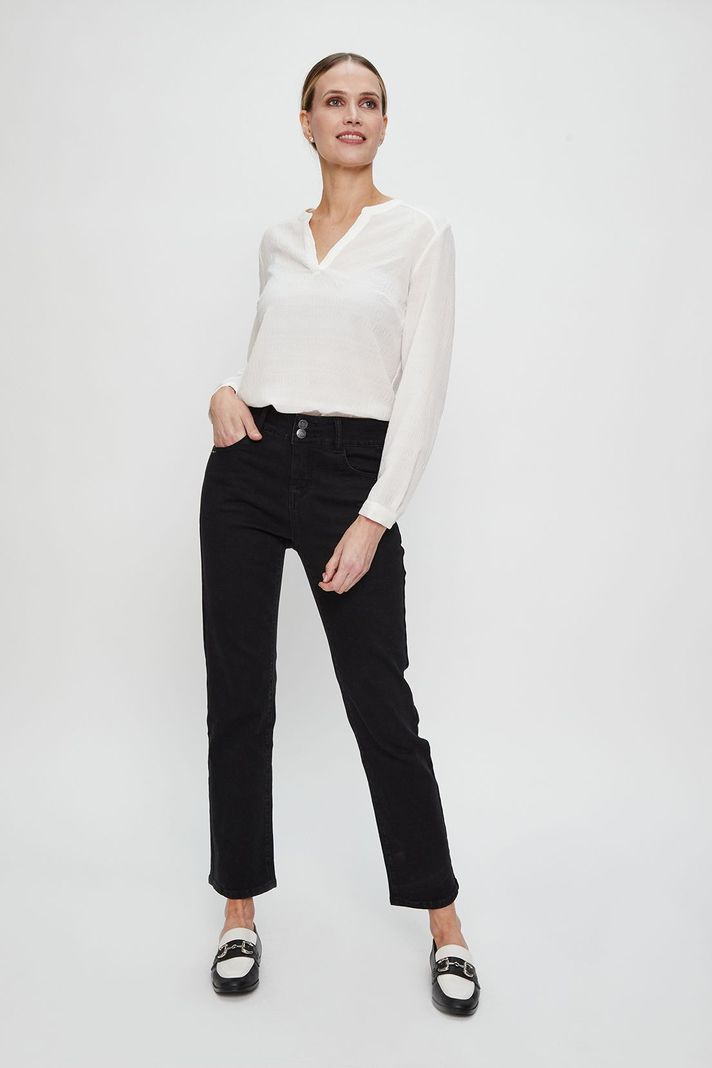 Jeans Liso Negro Ma Griffe 11302224002102-0