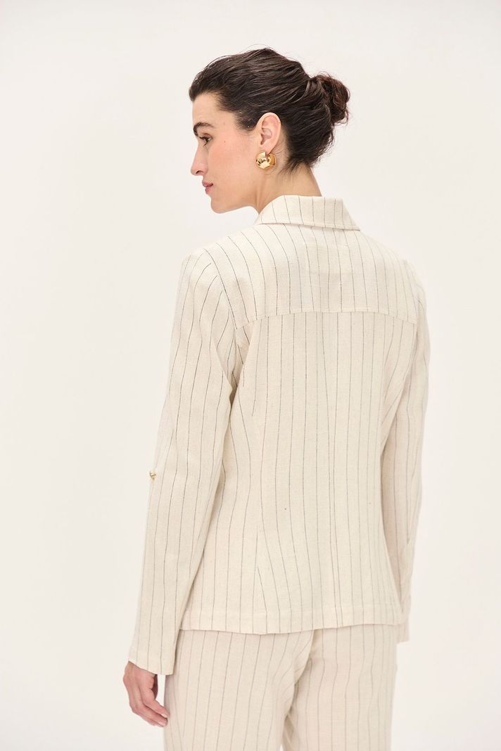 Chaqueta Lineas Crudo Ma Griffe 17702224052105-4