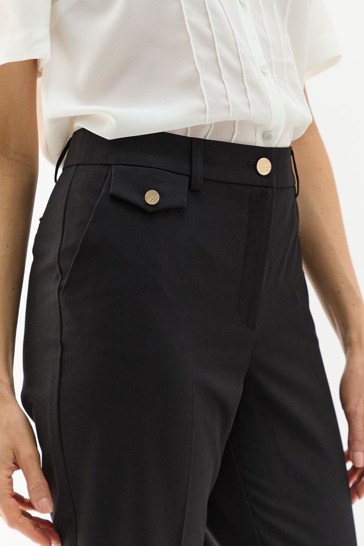Pantalon Formal Bolsillo Tapeta Negro Ma Griffe 11002224060102-2