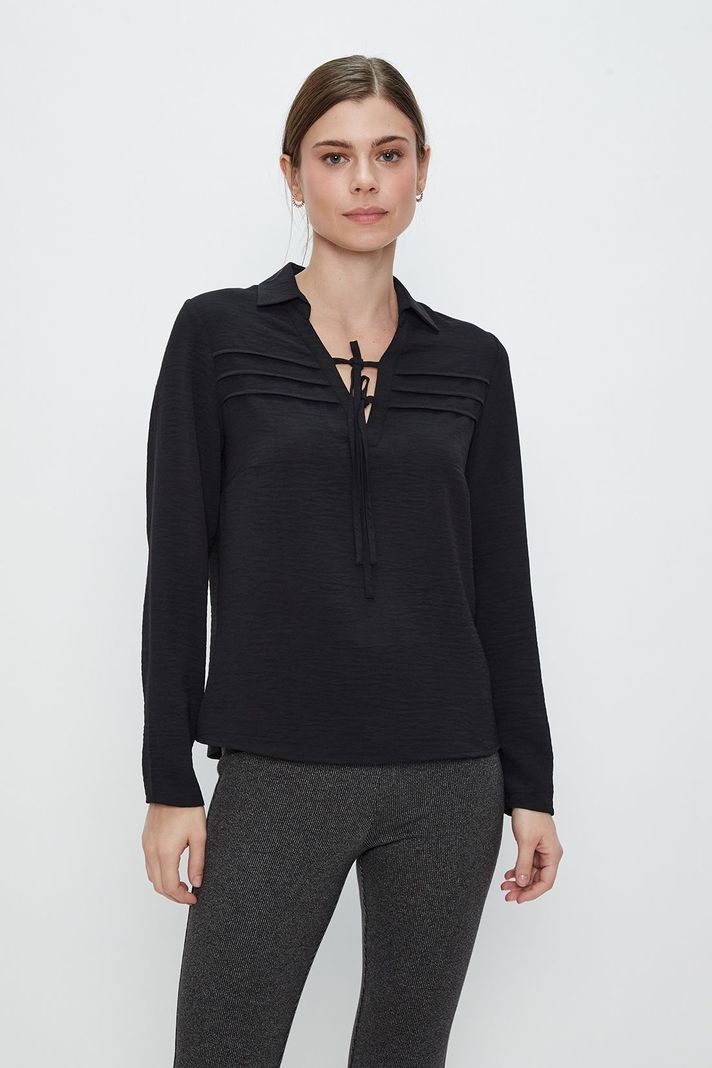 Blusa Lisa Negro Ash 14007224001102-2