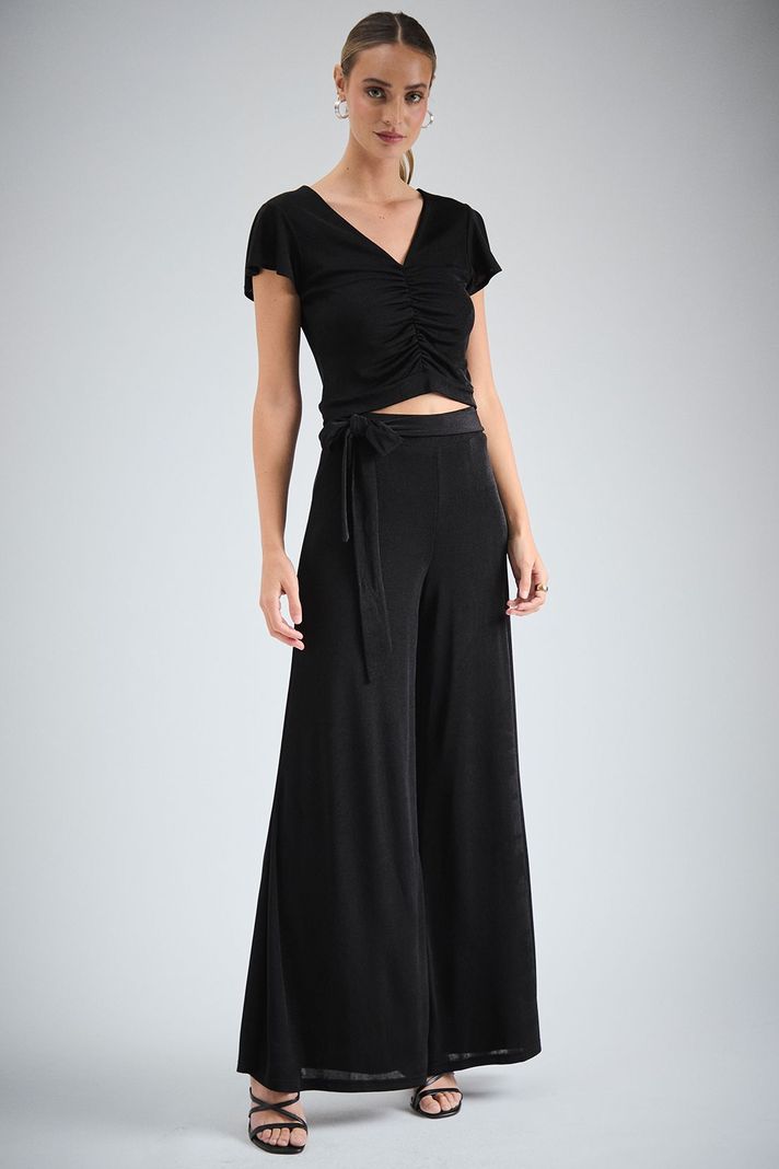 Pantalon Liso Negro iO 11020224066102-0