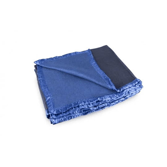 Frazada Super Termica Azul 2 Pl-0