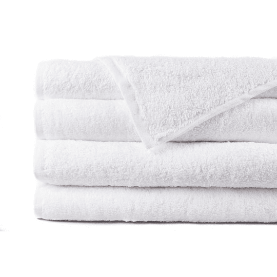 Toalla Sabana Blanca Lisa 625 Grs