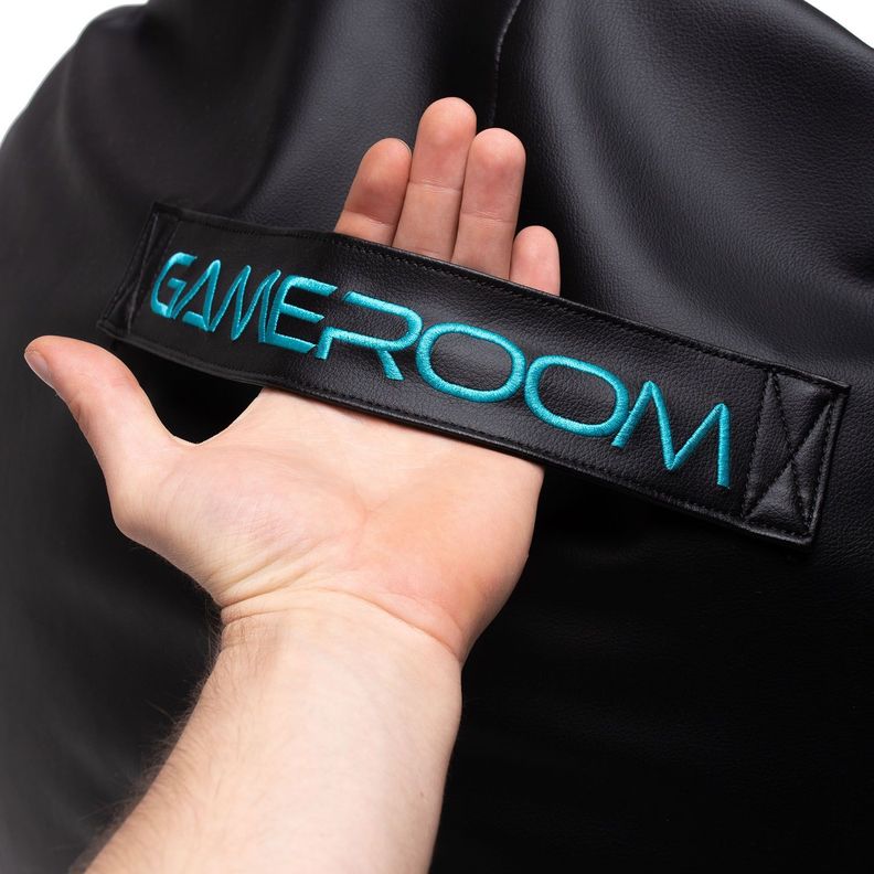 Silla Puff Gamer Zero Azul-7