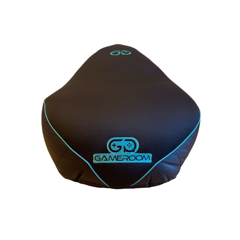 Silla Puff Gamer KID Azul-2