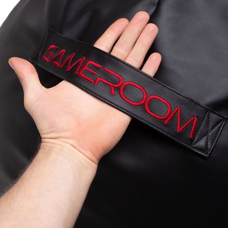 Silla Puff Gamer Zero Rojo-6