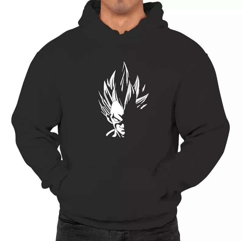 poleron estampado diseño dragon ball algodón-0