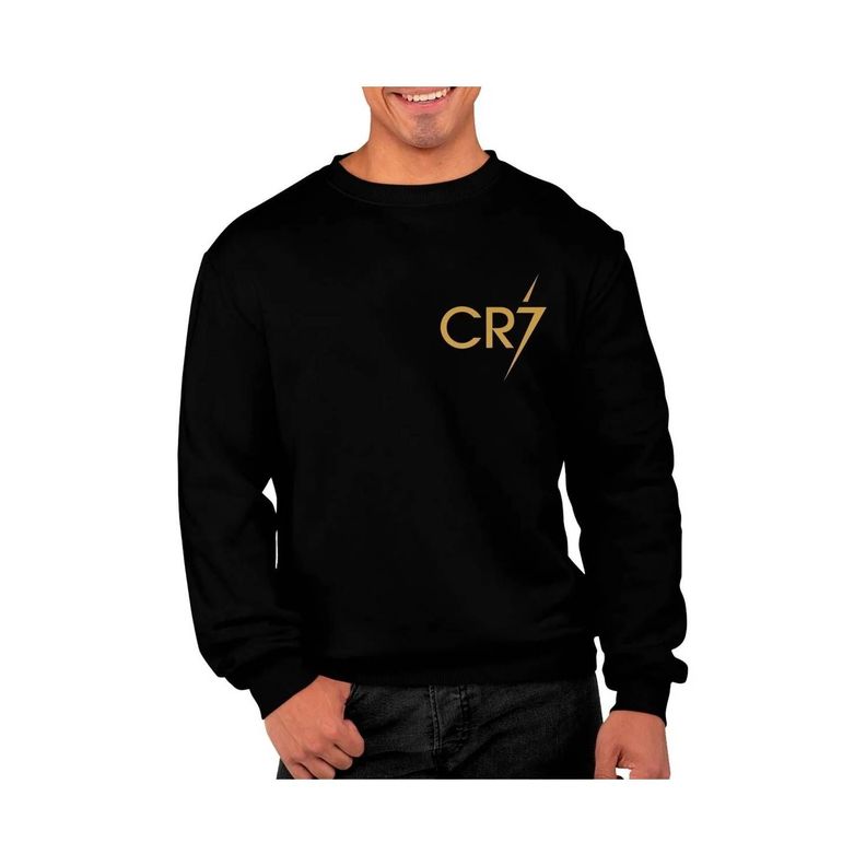poleron estampado diseño cr7 cuello polo-0