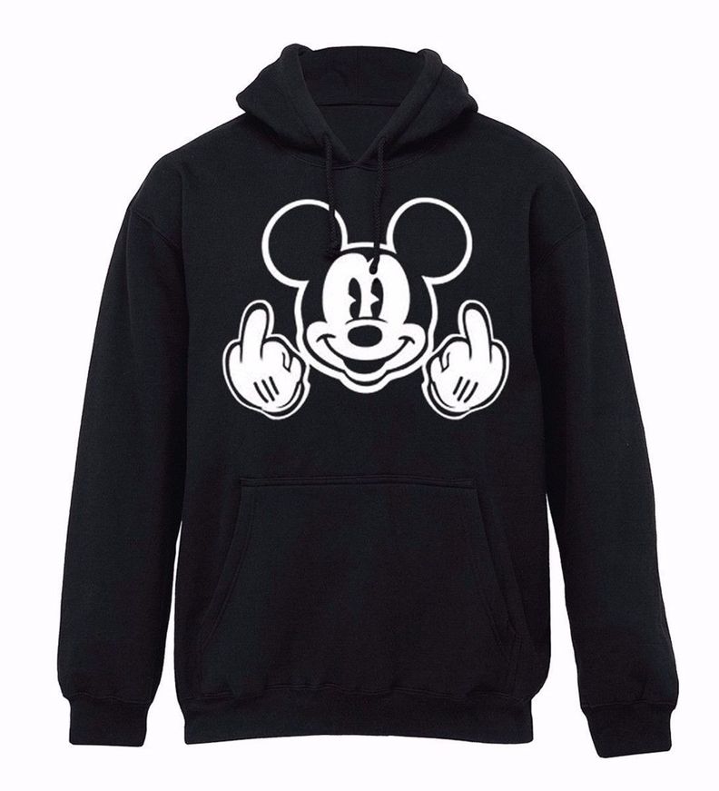 poleron estampado de mickey algodón-0