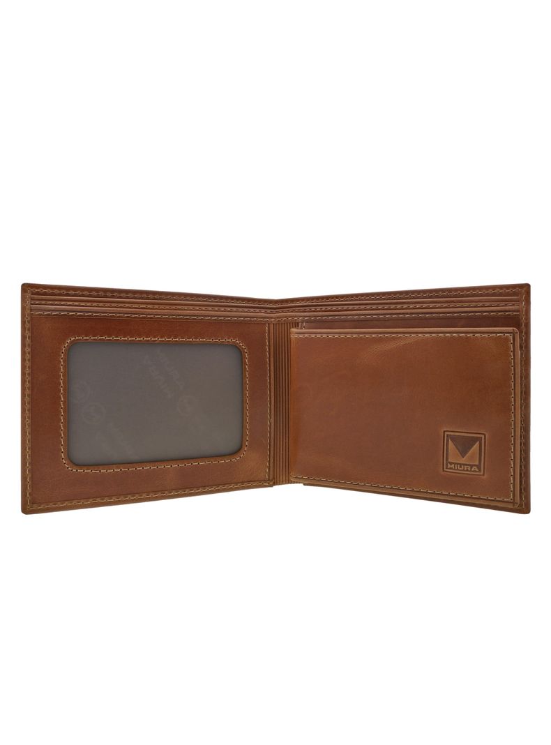 Billetera Hombre Miura Mod. Flavio 100% Cuero Natural con tarjetero adicional-1