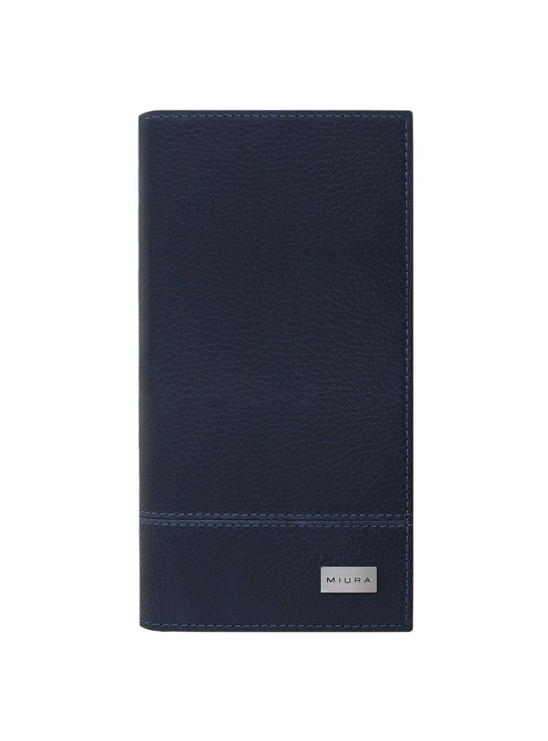 Chequera Hombre Miura Mod. Lewis 100% Cuero Natural-0