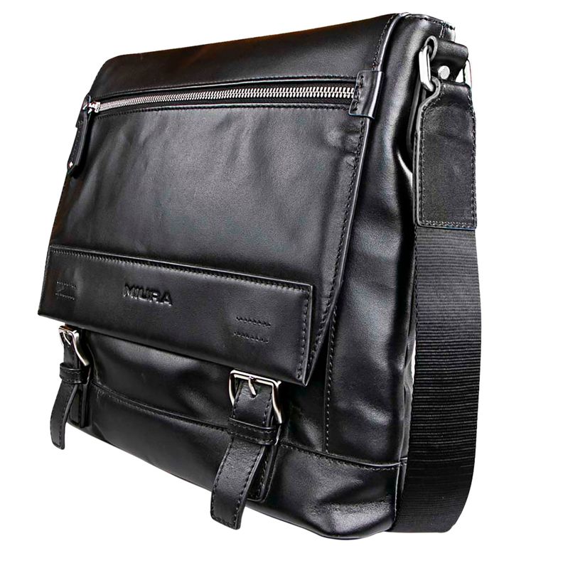 Bolso Hombre Miura Mod. Ebro 100% Cuero Natural-1