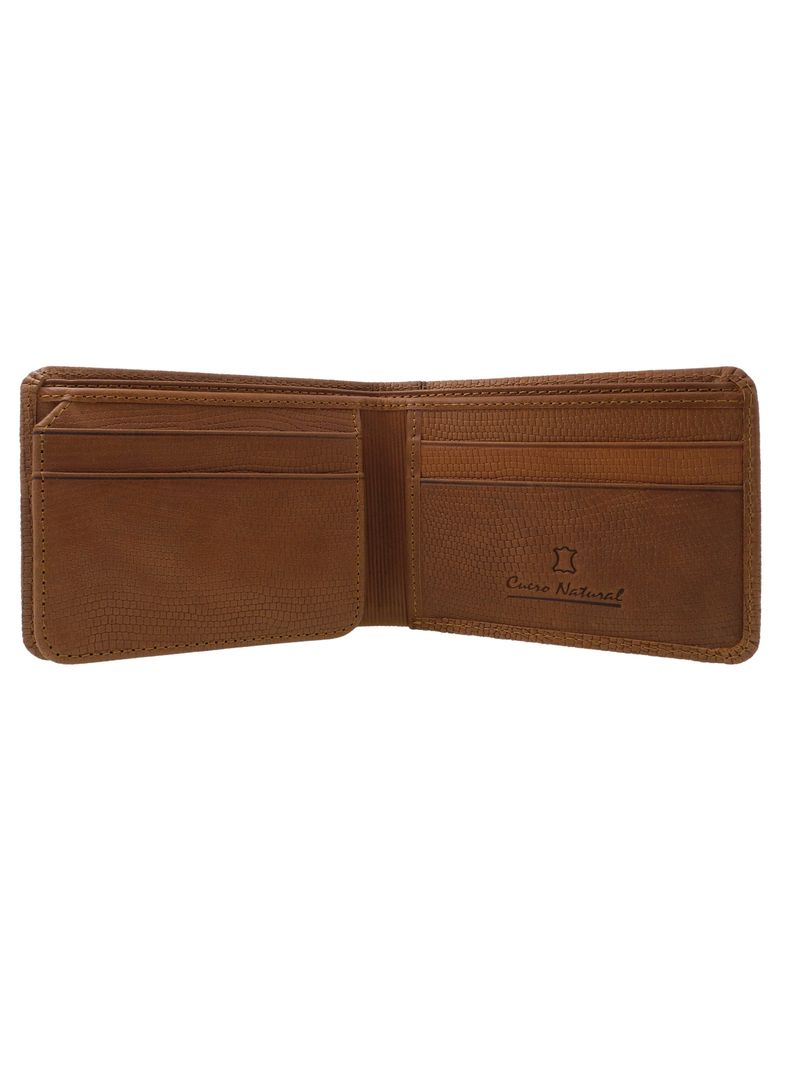 Billetera Hombre Miura Mod. Boris 100% Cuero Natural-1