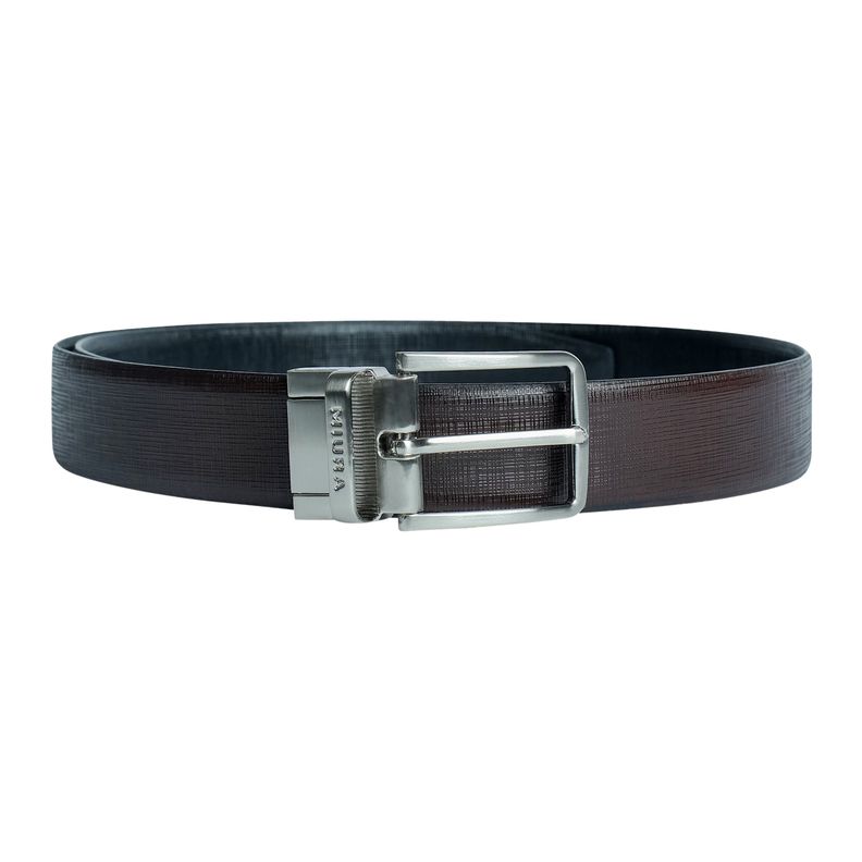 Cinturón Hombre Miura Mod. Ivo Reversible 100% Cuero Natural-4