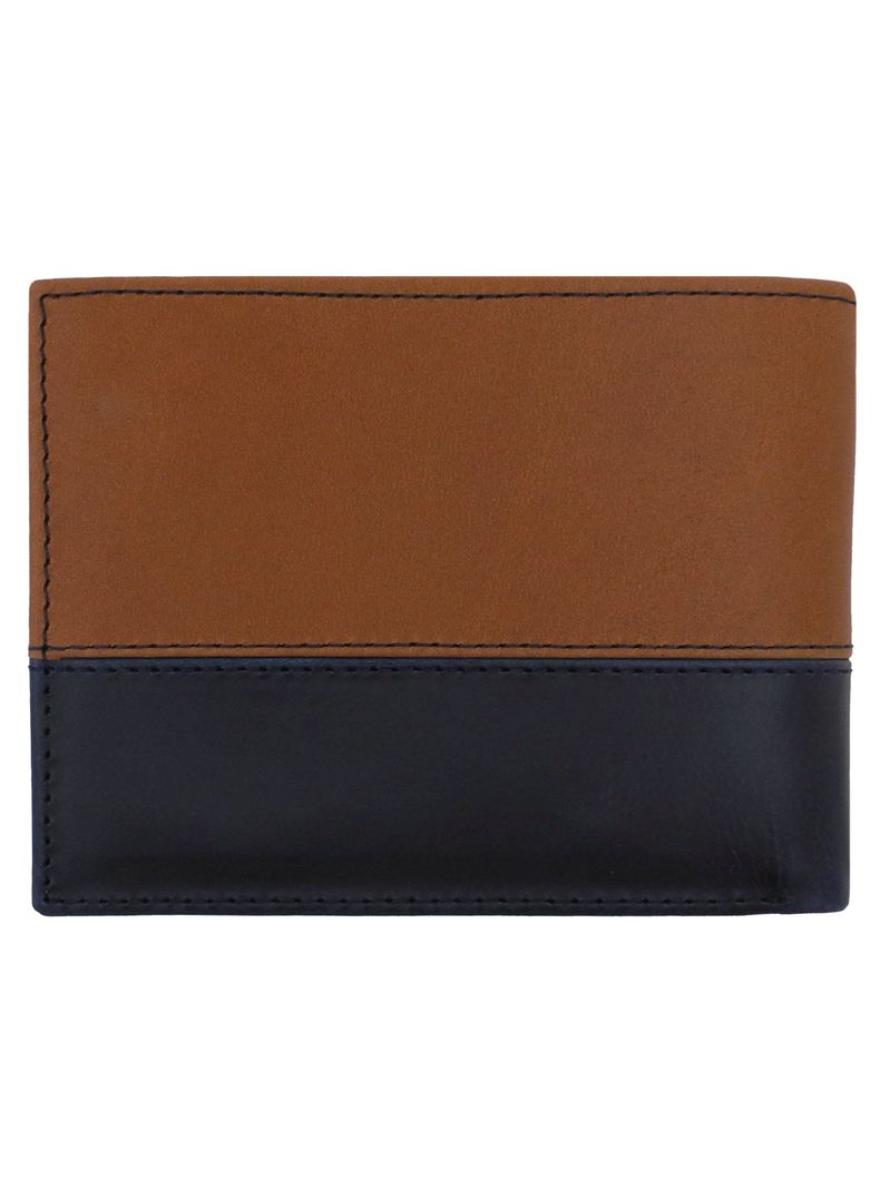 Billetera Hombre Miura Mod. Arnold 100% Cuero Natural con protección RFID con tarjetero adicional-4