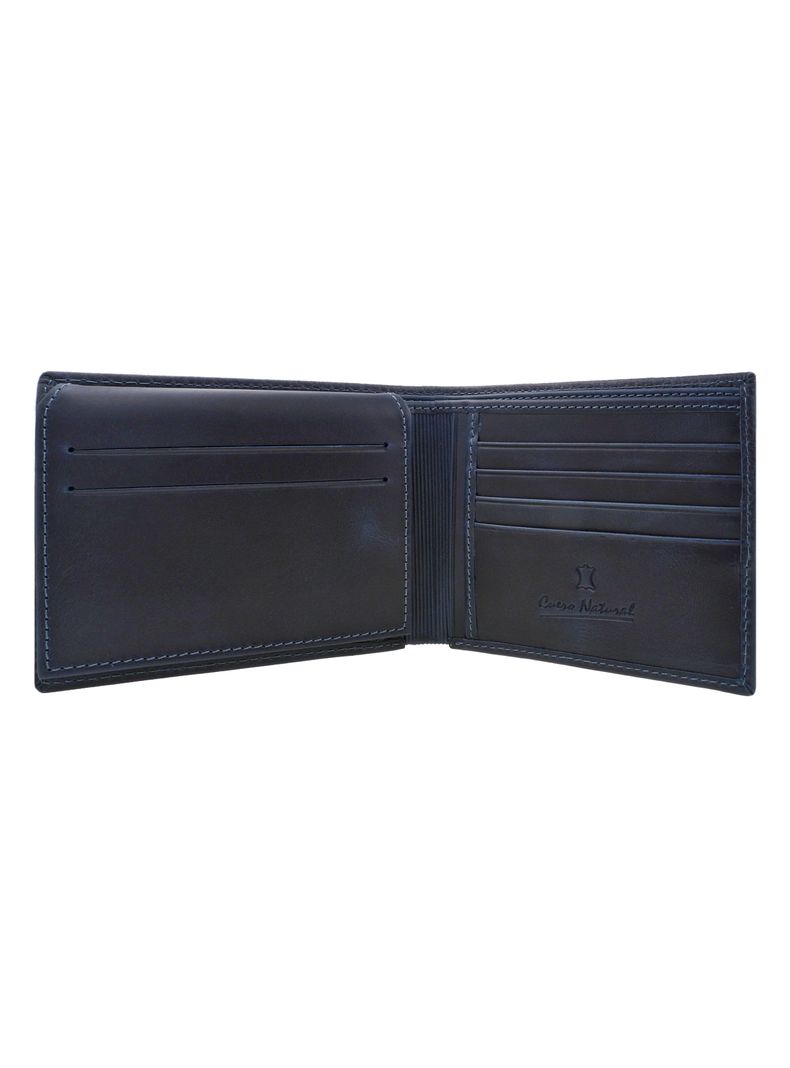 Billetera Hombre Miura Mod. Luciano 100% Cuero Natural-1
