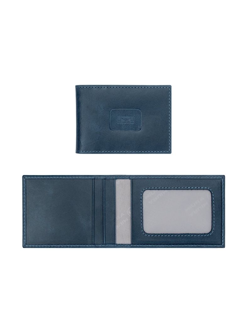 Billetera Hombre Miura Mod. Eder 100% Cuero Natural con protección RFID con tarjetero adicional-3