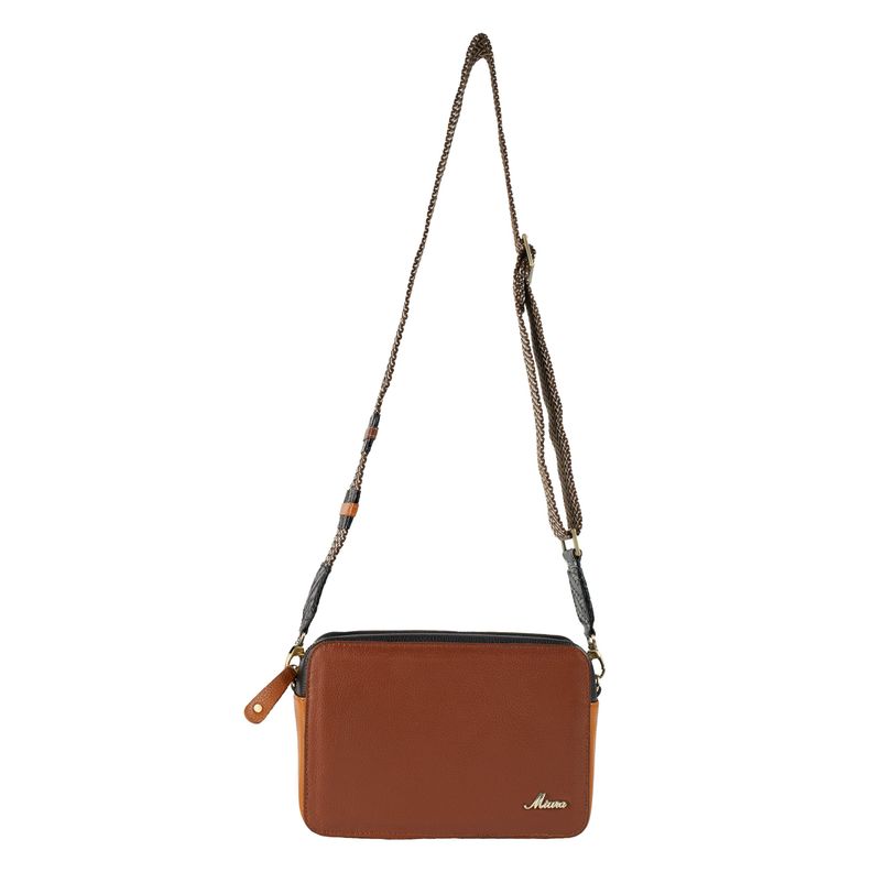 Cartera Mujer Miura Mod. Cozensa 100% Cuero Natural-4