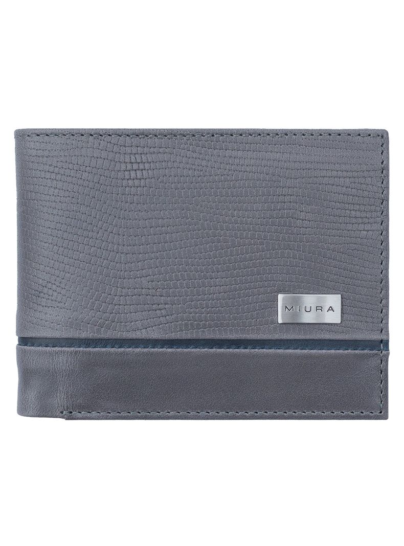 Billetera Hombre Miura Mod. Bartolomeo 100% Cuero Natural con proteccion RFID