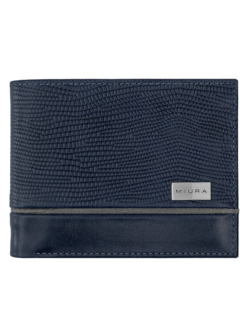 Billetera Hombre Miura Mod. Bartolomeo 100% Cuero Natural con proteccion RFID