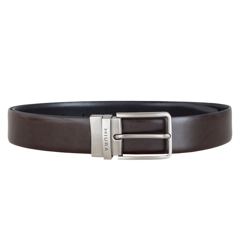 Cinturón Hombre Miura Ares Reversible 100% Cuero Natural-2